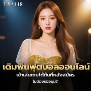 เดิมพันฟุตบอลออนไลน์ เข้าเล่นเกมได้ทันทีหลังสมัคร ไม่ต้องรออนุมัติ